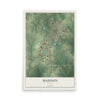 Madison, Georgia map print, 12" x 18" Archival Matte Print mockup