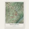 Mount Bethel, Georgia map print, the full design