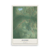 Oconee, Georgia map print, 12" x 18" Archival Matte Print mockup