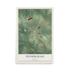 Pendergrass, Georgia map print, 12" x 18" Archival Matte Print mockup