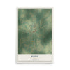 Rhine, Georgia map print, 12" x 18" Archival Matte Print mockup