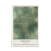 Shellman, Georgia map print, 12" x 18" Archival Matte Print mockup