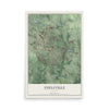 Snellville, Georgia map print, 12" x 18" Archival Matte Print mockup