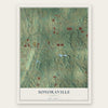 Sonoraville, Georgia map print, the full design