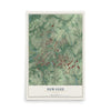 Suwanee, Georgia map print, 12" x 18" Archival Matte Print mockup