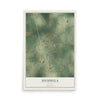 Unadilla, Georgia map print, 12" x 18" Archival Matte Print mockup