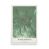 Warm Springs, Georgia map print, 12" x 18" Archival Matte Print mockup
