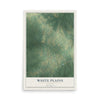 White Plains, Georgia map print, 12" x 18" Archival Matte Print mockup