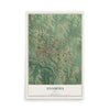 Map of Anamosa, Iowa, 12 x 18 inch unframed archival matte print