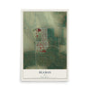 Map of Beaman, Iowa, 12 x 18 inch unframed archival matte print