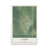 Map of Calumet, Iowa, 12 x 18 inch unframed archival matte print