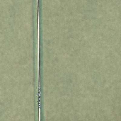 Second close-up of the map of Carpenter, Iowa print showing more streets and buildings