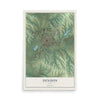 Map of Denison, Iowa, 12 x 18 inch unframed archival matte print