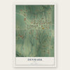 Denmark, Iowa map print, the full design