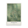 Map of Drakesville, Iowa, 12 x 18 inch unframed archival matte print