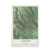 Map of Glenwood, Iowa, 12 x 18 inch unframed archival matte print