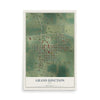 Map of Grand Junction, Iowa, 12 x 18 inch unframed archival matte print