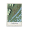 Map of Harpers Ferry, Iowa, 12 x 18 inch unframed archival matte print