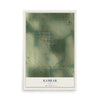 Map of Kamrar, Iowa, 12 x 18 inch unframed archival matte print