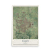 Map of Marion, Iowa, 12 x 18 inch unframed archival matte print