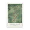 Map of Melcher-Dallas, Iowa, 12 x 18 inch unframed archival matte print