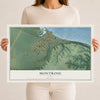 Map of Montrose, Iowa, 12 x 18 inch unframed archival matte print