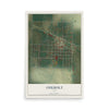 Map of Odebolt, Iowa, 12 x 18 inch unframed archival matte print
