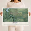 Map of Panora, Iowa, 12 x 18 inch unframed archival matte print