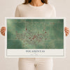 Map of Pocahontas, Iowa, 12 x 18 inch unframed archival matte print