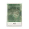 Map of Rolfe, Iowa, 12 x 18 inch unframed archival matte print