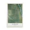 Map of Shambaugh, Iowa, 12 x 18 inch unframed archival matte print