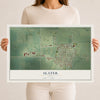 Map of Slater, Iowa, 12 x 18 inch unframed archival matte print