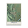 Map of Smithland, Iowa, 12 x 18 inch unframed archival matte print