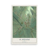 Map of St. Donatus, Iowa, 12 x 18 inch unframed archival matte print