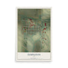 Map of Templeton, Iowa, 12 x 18 inch unframed archival matte print