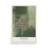 Map of Williams, Iowa, 12 x 18 inch unframed archival matte print