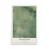 Map of Woodward, Iowa, 12 x 18 inch unframed archival matte print