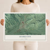 Map of Idaho City, Idaho, 12 x 18 inch unframed archival matte print