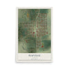 Map of Elkville, Illinois, 12 x 18 inch unframed archival matte print