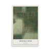 Map of Freeman Spur, Illinois, 12 x 18 inch unframed archival matte print