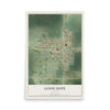 Map of Good Hope, Illinois, 12 x 18 inch unframed archival matte print
