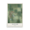 Map of Grant Park, Illinois, 12 x 18 inch unframed archival matte print