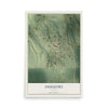 Map of Industry, Illinois, 12 x 18 inch unframed archival matte print