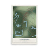 Map of Lenzburg, Illinois, 12 x 18 inch unframed archival matte print