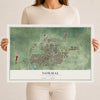 Map of Normal, Illinois, 12 x 18 inch unframed archival matte print