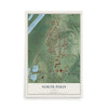 Map of North Pekin, Illinois, 12 x 18 inch unframed archival matte print
