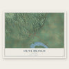 Olive Branch, Illinois map print, the full design