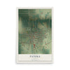 Map of Patoka, Illinois, 12 x 18 inch unframed archival matte print