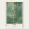 Unity, Illinois map print, the full design