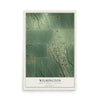 Map of Wilmington, Greene County, Illinois, 12 x 18 inch unframed archival matte print